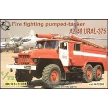 ZZ Modell ZZ72009 - 1:72 AZ-40 Ural-375 fire fighter