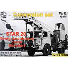 ZZ Modell ZZC87107 - 1:87 STAR 20 Crane Bleichert,Conversion Set