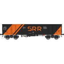 Albert Modell 597031 - Güterwagen Eas - PL-SEVIL “SRR” - black/orange - Ep.VI