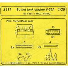 CMK 129-3111 - V-55A Soviet Tank Engine