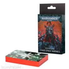 Games Workshop 60050102012 - DATASHEET CARDS: CHAOS SPACE MARINES ENG 43-02