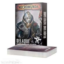 Games Workshop 60050599028 - NECROMUNDA: DELAQUE GANG TACTICS CARDS 300-28