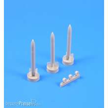 CMK 129-5079 - 1:32 HVAR Rocket 5 inch (3pcs)