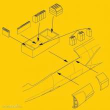 CMK 129-5100 - F-104G/SElectronics and Ammo Boxes Set in 1:32