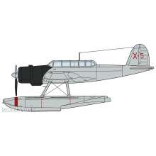 Hasegawa 602455 - 1/72 Aichi E13A1, Zero Jake, Model 11