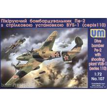 Unimodels UM107 - 1:72 Dive Bomber Pe-2