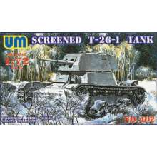 Unimodels UMT402 - 1:72 Screened T-26-1 tank