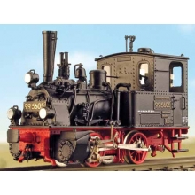 Weinert 6074 - 99 5602 und 99 5605 Schmalspur-Dampflok der Franzburger Kreisbahn Nord mit Mashima-Motor (H0e)