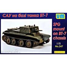 Unimodels UM247 - 1:72 SPG based on the BT-7 chassis