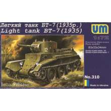 Unimodels UMT310 - 1:72 Light Tank BT-7 (1935)