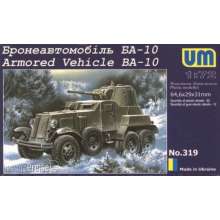 Unimodels UM319 - 1:72 Armored Vehicle BA-10