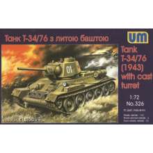 Unimodels UM326 - 1:72 T-34/76 (1943)