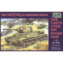 Unimodels UM330 - 1:72 Tank T-34/76 (1942) with formed turret