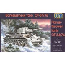 Unimodels UM331 - 1:72 OT-34/76 Flamethrower Tank