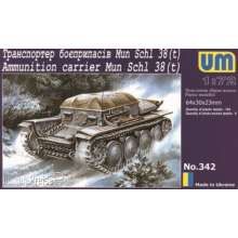 Unimodels UM342 - 1:72 Munitions Schlepper 38 (t)