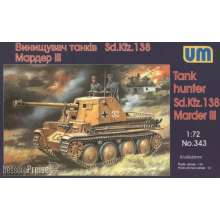 Unimodels UM343 - 1:72 Sd. Kfz. 138 Marder III