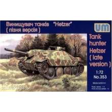 Unimodels UM353 - Tank Hunter Hetzer (late version)