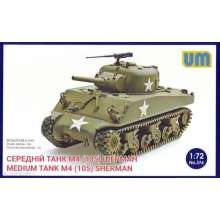 Unimodels UM374 - 1:72 M4(105) medium tank