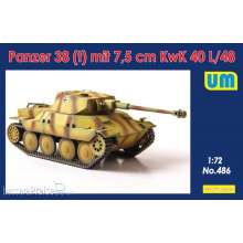 Unimodels UM486 - 1:72 Panzer 38(t) mit 7.5cm KwK 40L/48