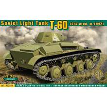 ACE ACE72541 - T-60 Soviet light tank(GAZ prod.m.1942) in 1:72