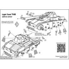 ACE PE7268 - 1:72 Photo-etched set -60 add on armor, for ACE kit