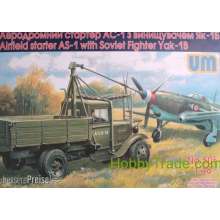 Unimodels UM505 - 1:48 Airfield starter AS-1with Soviet fighter