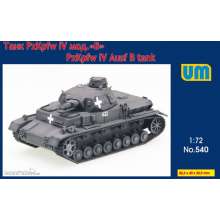 Unimodels UM540 - Pz.Kpfw IV Ausf B tank