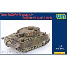 Unimodels UM548 - 1:72 Panzer IV Ausf J tank