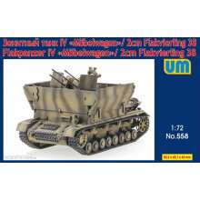 Unimodels UM558 - 1:72 Flakpanzer IV Mobelwagen/2cm Flakvierling38