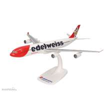 Herpa 611336-001 - Edelweiss Air Airbus A340-300 - HB-JMC ´Flumserberg?