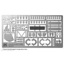 Hasegawa 620469 - 1/24 Detail up Etching parts, Mitsubishi Lancer EX