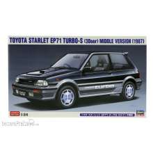 Hasegawa 620559 - 1/24 Toyota Starlet EP 71 Turbo S, middle version