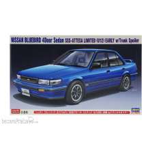 Hasegawa 620562 - 1/24 Nissan Bluebird 4-Türer Sedan SSS-Attesta Limited mit Spoiler