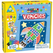 Sticky Mosaics 620706 - My First Sticky Mosaics Vehicles