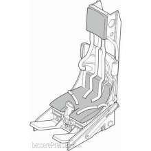 CMK 129-Q32145 - 1:32 Lockheed C-2 Ejection seat f. F-104