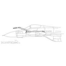 CMK 129-Q32202 - 1:32 MiG-29SMP/BM Fixed IFR Probe