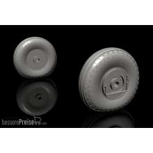 CMK 129-Q32283 - IAR-80A/81-Mid Production Mainwheels for Special Hobby kit in 1:32