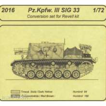 CMK 129-2016 - Pz.Kpfw. III SIG 33 -conversion set für Revell Bausatz