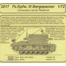 CMK 129-2017 - Pz.Kpfw. III Bergepanzer conversion set für Revell Bausatz