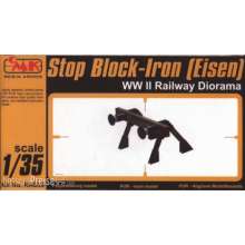 CMK 129-RA035 - Stop Block-Iron (Eisen) WW II Railway Diorama