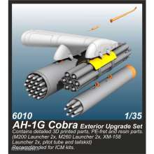 CMK 129-6010 - AH-1G Cobra Exterior Upgrade Set / for ICM kits