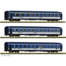 Fleischmann 6260030 - 3-tlg. Set: Eurofima-Wagen, CD