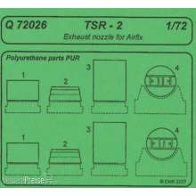 CMK 129-Q72026 - TSR-2 Exhaust nozzle für Airfix Bausatz