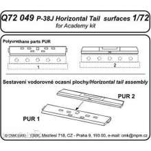 CMK 129-Q72049 - P-38J Lightning Tail horizontal surfaces für Academy Bausatz