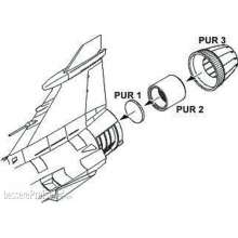 CMK 129-Q48066 - JAS-39C/D Exhaust nozzle for Italeri kit