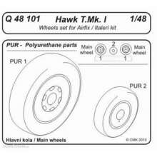 CMK 129-Q48101 - 1:48 Hawk T.Mk.I Wheels