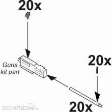 CMK 129-Q72141 - 1:72 Barrels for M2 Browning (14pcs) USA