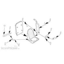 CMK 129-Q48192 - 1:48 Seafire FR.47-Seat with harness