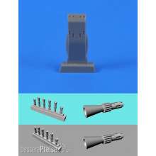 CMK 129-Q72258 - Blenheim Mk.IF-1/72 Correction set(ventr gun pack) for Aifrix kit in 1:72