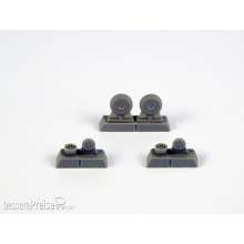 CMK 129-Q72296 - P-40 Wheels-Block Tread f.Special Hobby in 1:72